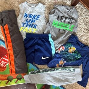 Nike and Paw Patrol 2T boys clothing bundle